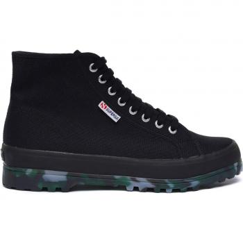 Sneakers Alte Superga 2341 Alpina Cotu Militare con Suola in Gomma e Design Casual