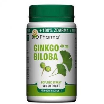 Ginkgo Biloba extrakt 40mg tbl.90+90 BIO-Pharma