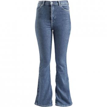 Jeans Moxy Flare Azul Extra Grande Mujer
