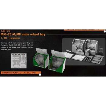 MiG‑23 M/MF Hauptrad‑Baugruppe „Trumpeter“ – 15 m Spannweite, 12 t Gewicht