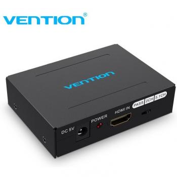 Extractor audio HDMI 4K Vention con TOSLINK e RCA