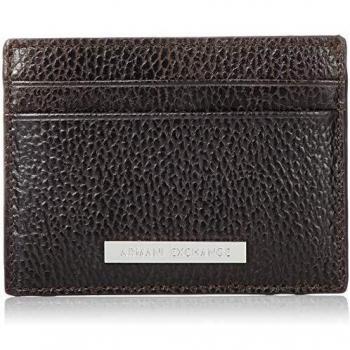 Pochette portefeuille Armani Exchange – Noir marron