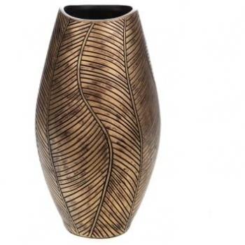Vase en résine or modèle Amadeus OPOA 54 cm