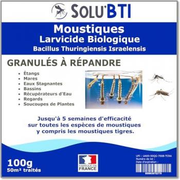 Larvicides en granulés SOLU'BTI