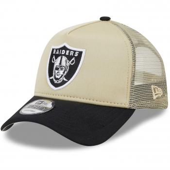 Capucha Snapback 9Forty de New Era: Raiders de Las Vegas, tono beige