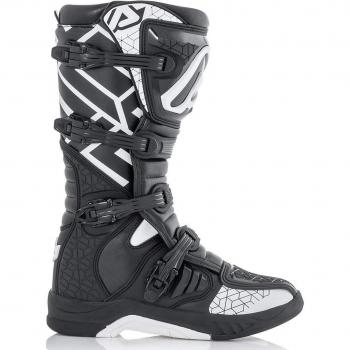 Acerbis Motocross X-Team T.47, negro y blanco, número 47