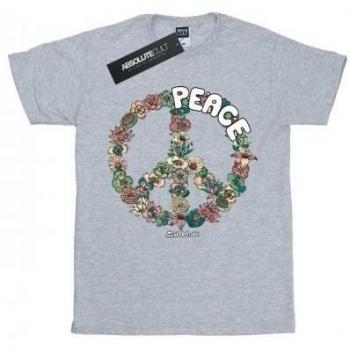 Maglia Woodstock Bambina Cotone Fiori di Pace