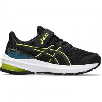 Zapatillas Asics GT-1000 12 PS infantil negro/amarillo
