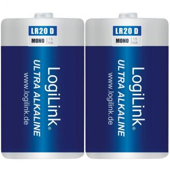 LogiLink LR20B2 Alkaline D Battery