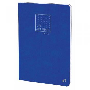 Quo Vadis Life Journal Slim Dot 15x21 cm elektroblau