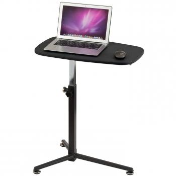 Schwarz: Höhenverstellbarer Laptop‑Stand – hjh OFFICE 674010