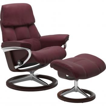 Stressless® Ruby‑Sessel – 76 cm x 100 cm x 75 cm, Leder PALOMA (Semianilin), Größe S