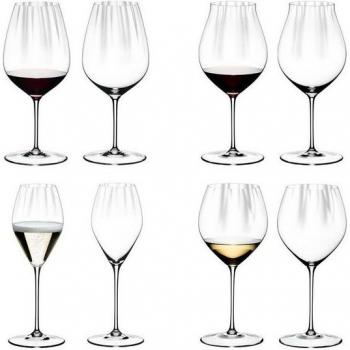 Riedel Performance Glas-Set (8×) – Transparent