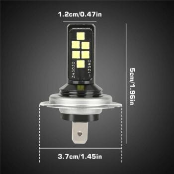 Hochleistungs LED Scheinwerfer Bausatz H7 H4