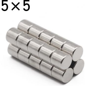 5x5mm N35 Neodymium Disc Magnets