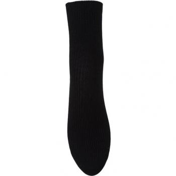 Cotton Yoga Socks for Women with Heart Embroidery