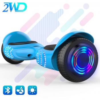 Scooter Auto-équilibrant 2WD 6.5 Pouces Bleu