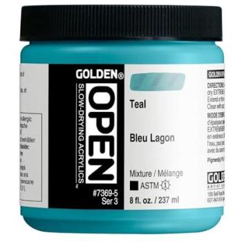 Pot de Peinture Acrylique 236ml Bleu Lagon