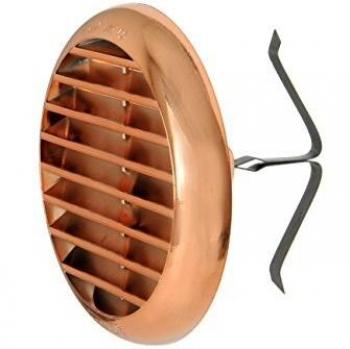 Ventilazione TUR100RAN – Molle in Plastica, Effetto Ramato 106 mm