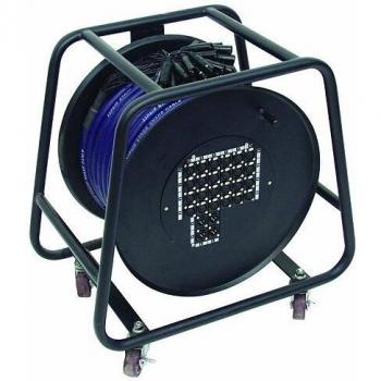 Bobina Avvolgicavo Omnitronic 30304663 – 24 IN / 4 OUT XLR 30 m