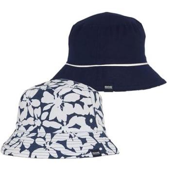 S/M Navy Abstract Bloom Bucket Hat – Regatta Women’s