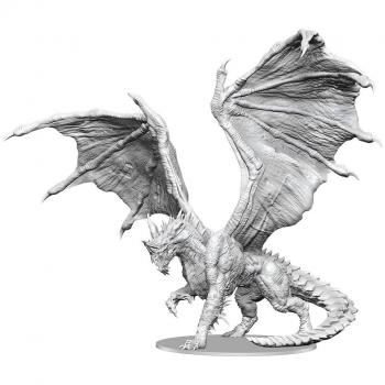 Miniatura Sin Pintar Dragón Azul D&D
