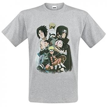 Naruto Sport T-Shirt Grau