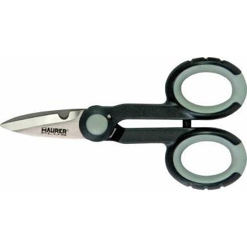 Tijeras Electricista Maurer Gummy No Tensión 140mm