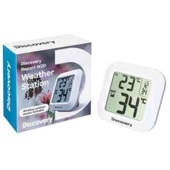 Wetterstation Discovery Report W20 mit Uhr