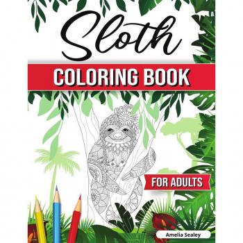 The Funky Sloth Coloring Book