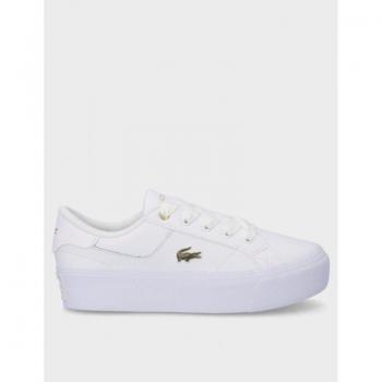 Zapatillas Lacoste vulcanized mujer blancas