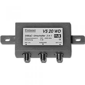 Interruttore DiSEqC Televes Impermeabile X4411