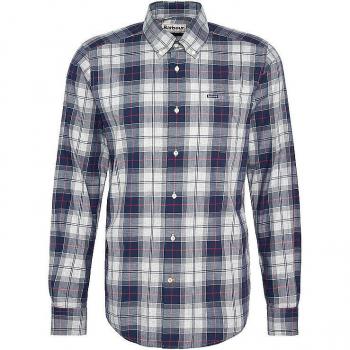 BARBOUR Hemd Wetherem M Grau