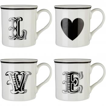 Bone China Lovers’ Mug Set