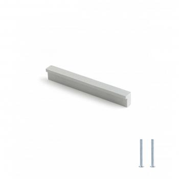 Maniglia contemporanea REI 96 mm grigia/silver art.2274
