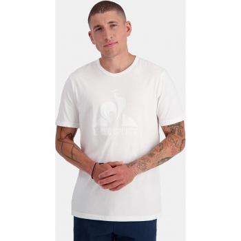 Le Coq Sportif T-Shirt A Maniche Corte Monochrome N°1 White Light S