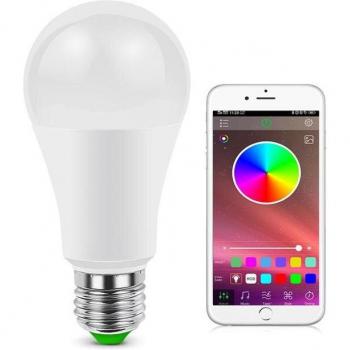 Bluetooth 4.0 RGB LED Birne mit Fernbedienung Farbwechsel Intelligente Lampe