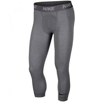 Nike Herren M Nk Dry 3/4 Transcend Netze, Grau/schwarz, M