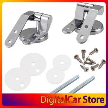 Chrome Bathroom Toilet Seat Hinges