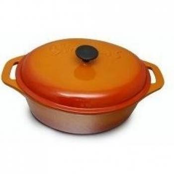 Cocina Simogas CRF32 Esmaltado Naranja 32 cm