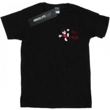 Mickey Mouse Faux Pocket T-Shirt for Girls