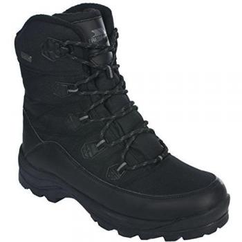 Trespass Zotos Black Snow Boots for Men Size 7