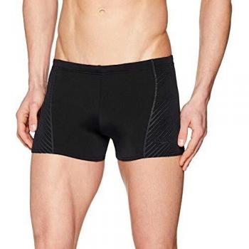 Speedo Männer‑Aquashort „Sport Panel“ – Schwarz/Oxid Grau, Größe 42 – Modell 811364D153