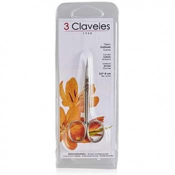 Tijera de Manicura Curva 3 Claveles
