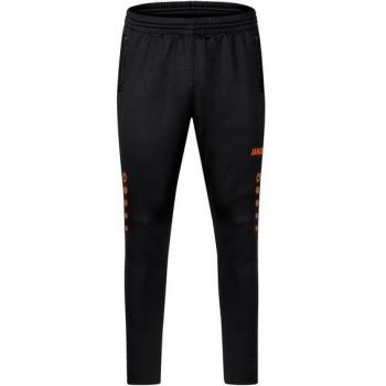 JAKO Herren Sporthose Challenge in Schwarz und Neonorange XL