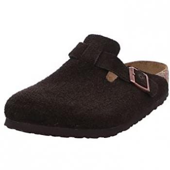 Birkenstock Boston Soft Footbed Mocha – Zwarte Vrouwenschoeppaar maat 37