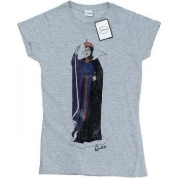 Evil Queen Grimhilde Damen‑T-Shirt – XL, grau, Disney Baumwoll‑Design