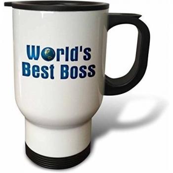 Café 3D Rose 14 oz Taza de Viaje