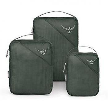 Osprey Packing Cube Set Ultralight, Custodia Unisex – Adulto, Grigio Ombra, S/M/L