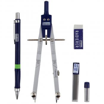 Idena 22910080 – Zirkel-Set DB mit Radier